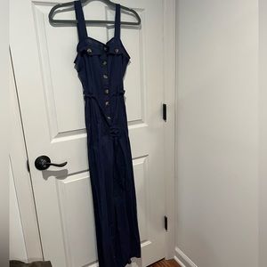 NWOT Navy blue jumpsuit